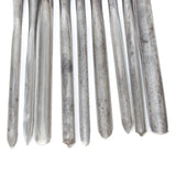 9x Spoon/Scoop/Shell Auger Drill Bits - OldTools.co.uk