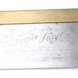 Old Toga 'Super' Dovetail Saw - 15tpi - 10" (Beech)