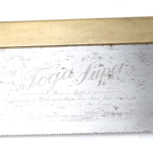 Old Toga 'Super' Dovetail Saw - 15tpi - 10" (Beech)