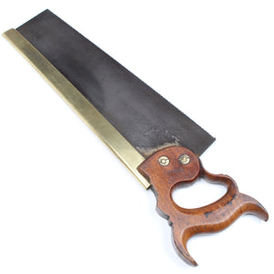 SOLD - Old W Fletcher (Chelsea) Tenon Saw - 12tpi - 14" (Beech)
