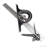 Old Rule, Protractor and 45 Degree Angle - OldTools.co.uk