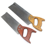 2x Vintage Spear & Jackson Saws - 10", 12" (Beech)