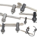 8x Old Jacobs Chuck Keys