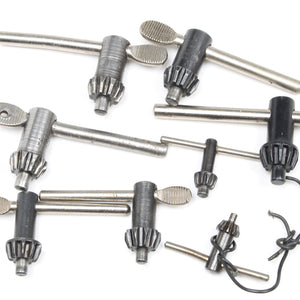 8x Old Jacobs Chuck Keys