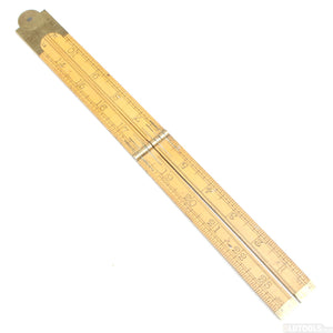 Rabone Wooden Rule - No. 1377 (Boxwood) - OldTools.co.uk
