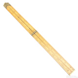 Old Alfred Harper Wooden Rule - 36" (Boxwood) - OldTools.co.uk