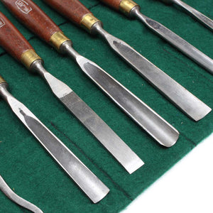11 x Marples Wood Carving Tools - OldTools.co.uk