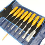 SOLD - 8-Piece Marples Bevel Edge Chisels Set (Boxwood) CHISELS