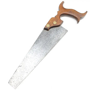 SOLD - Old Bowdon (Sheffield) Tiny Hand Saw - 10” - 11tpi (Beech) Other Tools