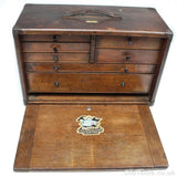 SOLD - Old Emir (London) Engineers Toolbox (Oak) Other Tools
