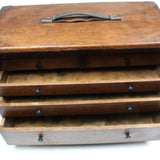 SOLD - Old M&W Engineers Toolbox (Oak) - UK ONLY Other Tools