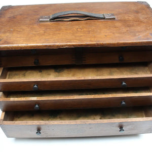 SOLD - Old M&W Engineers Toolbox (Oak) - UK ONLY Other Tools