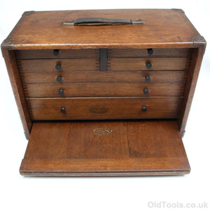 SOLD - Old M&W Engineers Toolbox (Oak) - UK ONLY Other Tools
