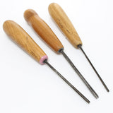 3 Addis Woodcarving Tools – Ash - OldTools.co.uk