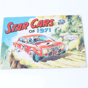 Old Star Cars Sticker - 1971 - OldTools.co.uk