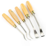 5 Ashley Iles Spoon Carving Tools - OldTools.co.uk