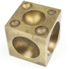 Jewellers Brass Doming Block - OldTools.co.uk