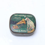 Gramophone Soft Tone Needles and Vintage Tin - OldTools.co.uk