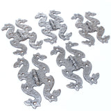 4x Large Snake Hinges (+ 1 Spare) - OldTools.co.uk