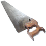 SOLD - Old James Gregg Rip Saw - 28”- 3 1/2tpi (Beech)