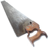 SOLD - Old James Gregg Rip Saw - 28”- 3 1/2tpi (Beech)