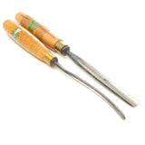 2x Henry Taylor Wood Carving Tools (Beech)
