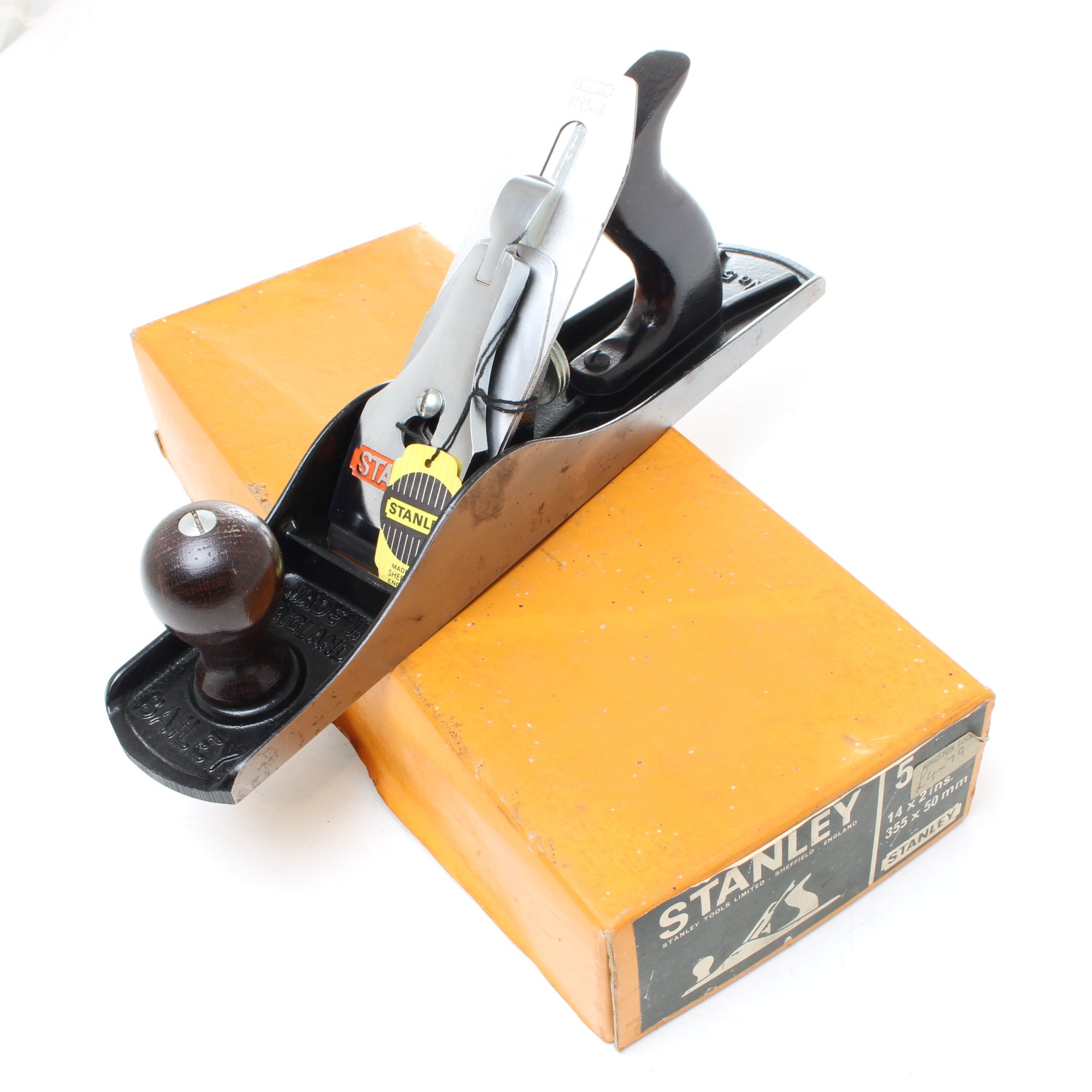 SOLD Stanley Jack Plane No. 5 (Beech) OldTools.co.uk