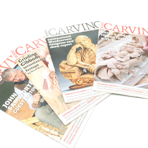 4x Wood Carving Magazines