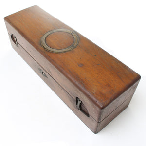 SOLD - Old Quality Heavy Wooden Box (Teak)