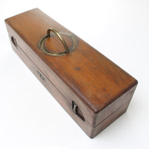 SOLD - Old Quality Heavy Wooden Box (Teak)