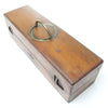 SOLD - Old Quality Heavy Wooden Box (Teak)