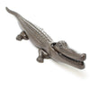 SOLD - Old Large Cast Iron Crocodile Nutcracker