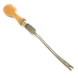 Old Unusual Curved Slotted Screwdriver (Boxwood)