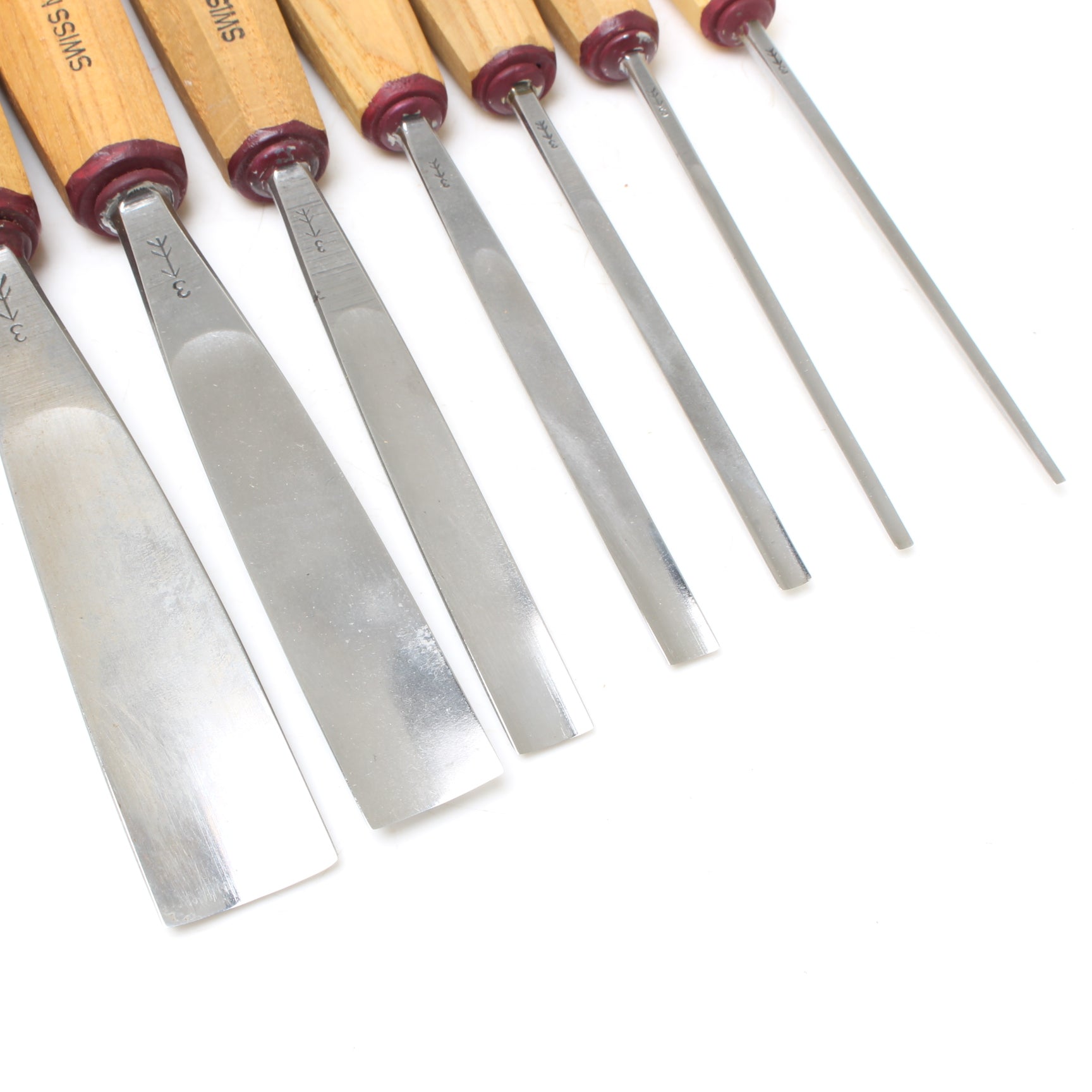 SOLD - 7x Pfeil Wood Carving Gouges - Series 3 (Ash) – OldTools.co.uk