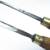 2x Addis Wood Carving Tools - 1/4"