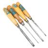 SOLD - 4x Old Sorby Chisels (Beech, Boxwood)