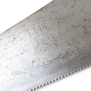 SOLD - Tyzack Saw No. TT46 - 24" - 7tpi (Beech)