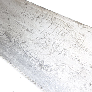 SOLD - Tyzack Saw No. TT46 - 24" - 7tpi (Beech)