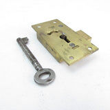 Brass Lock - 2 Lever - 64mm x 34mm