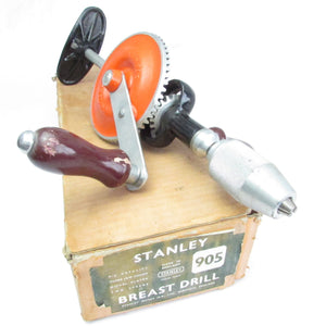 SOLD - Stanley Breast Drill No. 905