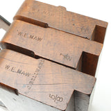 SOLD - 3x Griffiths Wooden Dado Planes - 1/4", 1/2", 5/8" (Beech)