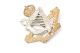 SOLD - 8th Kings Royal Irish Hussars Cap Badge