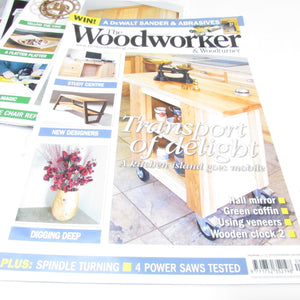 7x 'The Woodworker & Woodturner' Magazines