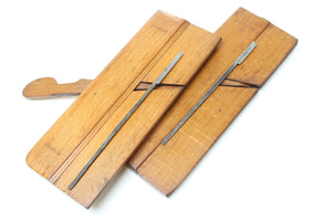 2x Hollow and Round Planes (Beech)