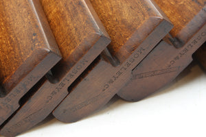 9x Moseley & Co Hollow and Round Planes - Odds (Beech)