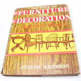 Furniture and Decoration, Period and Modern Book
