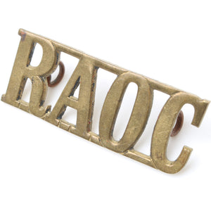 Old Military RAOC Badge