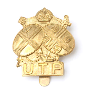 SOLD - Marples & Beasley 'UTP' Cap Badge
