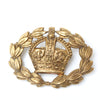 Large Crown Reath Cap Badge
