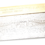 SOLD - Tyzack Brass Back Dovetail Saw No.120 - 20tpi - 8" (Beech)